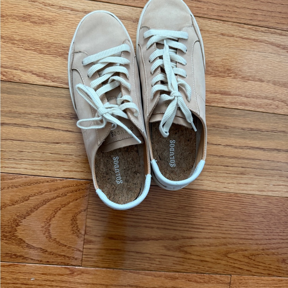 Soludos Women's Ibiza Classic Leather Sneakers